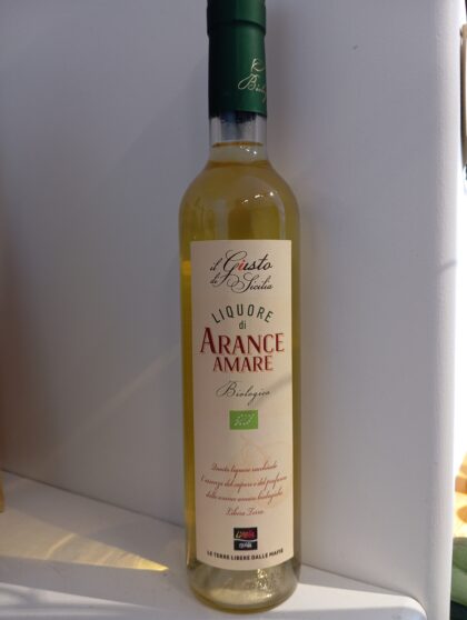 Liquore di Arance amare biologico "Libera"