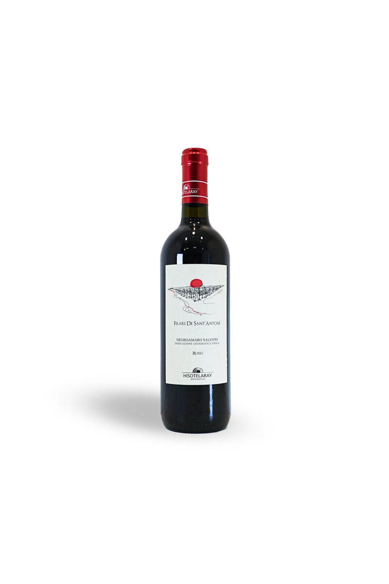 Vino Filari di Sant'Antoni Negroamaro Salento rosso Hisotelaray 750 ml